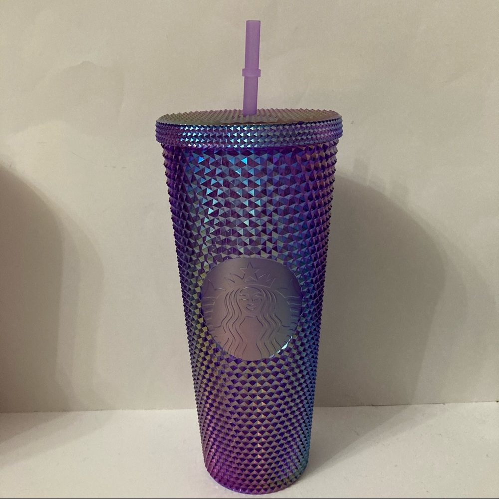 Starbucks Overseas Purple Oil Slick Studded Cup